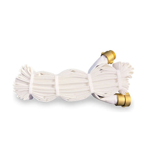 Standpipe Paragon Single Jacket Rack and Reel Sprinkler Fire Hose w/Brass NPSH/NST Coupling Adapter - Ready to be Clipped in 1 1/2" x 50' (Nozzle Included) image 0