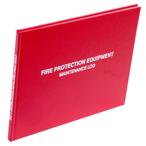 Fire Equipment Log Book for Fire Alarm Systems, Emergency Lighting, Fire Extinguishers & Emergency Generators