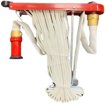 Standpipe Assembled Paragon 75ft Fire Hose & Rack Ready to be applied on Fire Sprinkler System - Nozzle Included