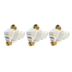 (3-PACK) Standpipe Paragon Single Jacket Standpipe Rack and Reel Sprinkler Fire Hose w/Brass NPSH/NST Coupling Adapter - Ready to be Clipped in 1 1/2" x 75' (Nozzle Included)